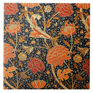 Cray, a William Morris pattern, Tile