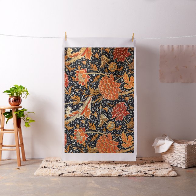 Cray, a William Morris vintage pattern Fabric (In Situ)
