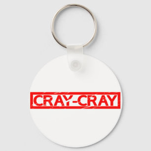 Cray-Cray Stamp Keychain