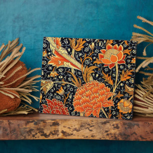 Cray, famous pattern by William Morris, Plaque