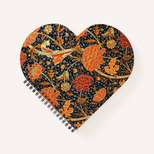 Cray, famous vintage design by William Morris Notebook