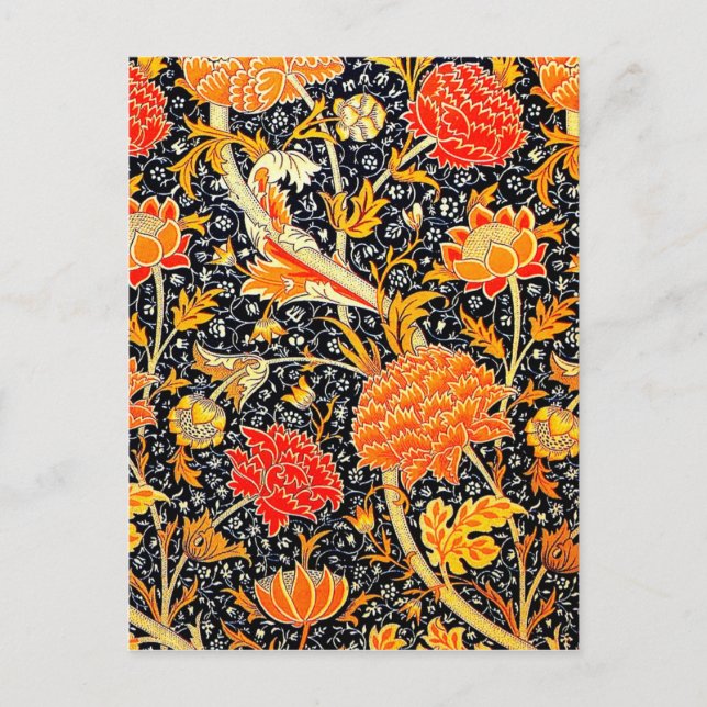 Cray Floral postcard (Front)