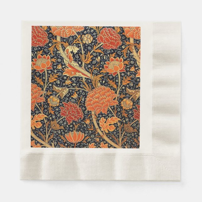 Cray, golden-orange colour, napkin (Front)