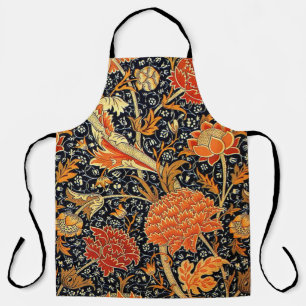 Cray, pattern by William Morris, Apron