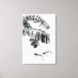 Crayfish in Water Canvas Print
