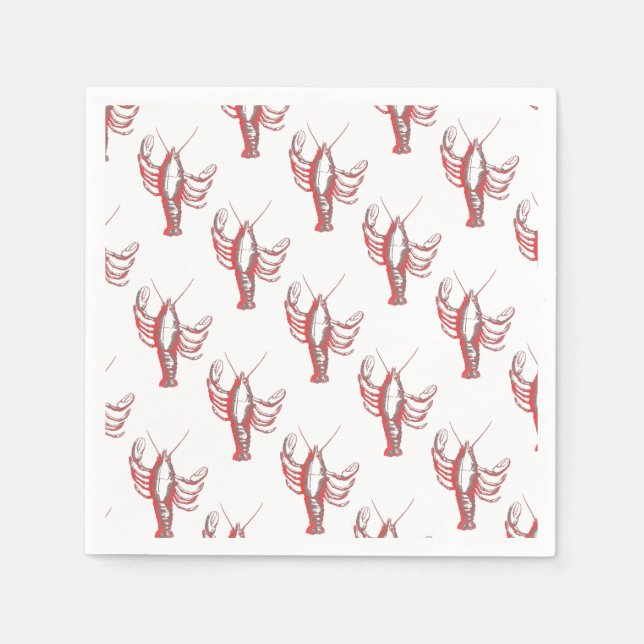 Crayfish Napkin (Front)