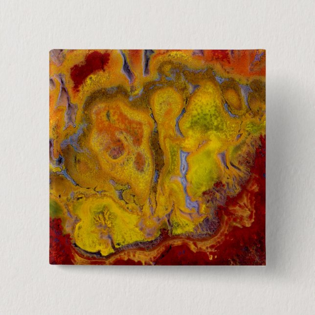 Crayola Jasper 2 Inch Square Button (Front)