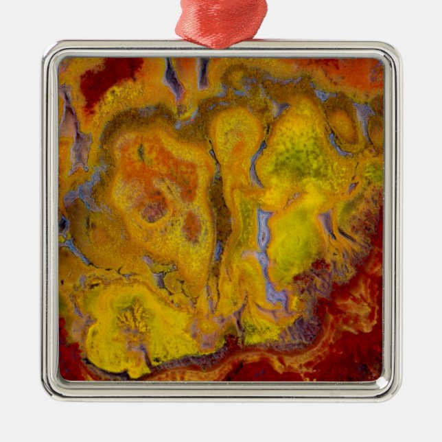 Crayola Jasper Metal Ornament (Front)