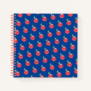 Crayon Apple Pattern Notebook