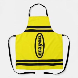 Crayon Apron Family & Group Costumes - Yellow