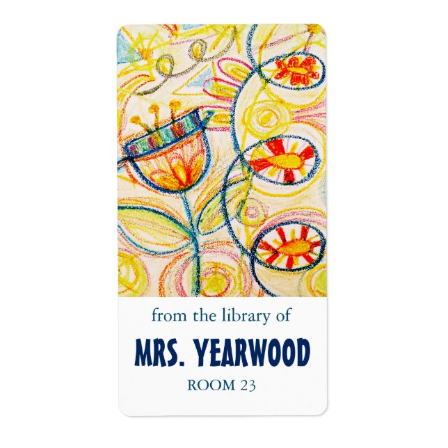 Crayon Art Bookplates (Front)