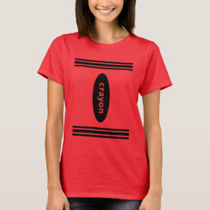 Crayon Box Halloween Costume Couple Groupe T-shirt