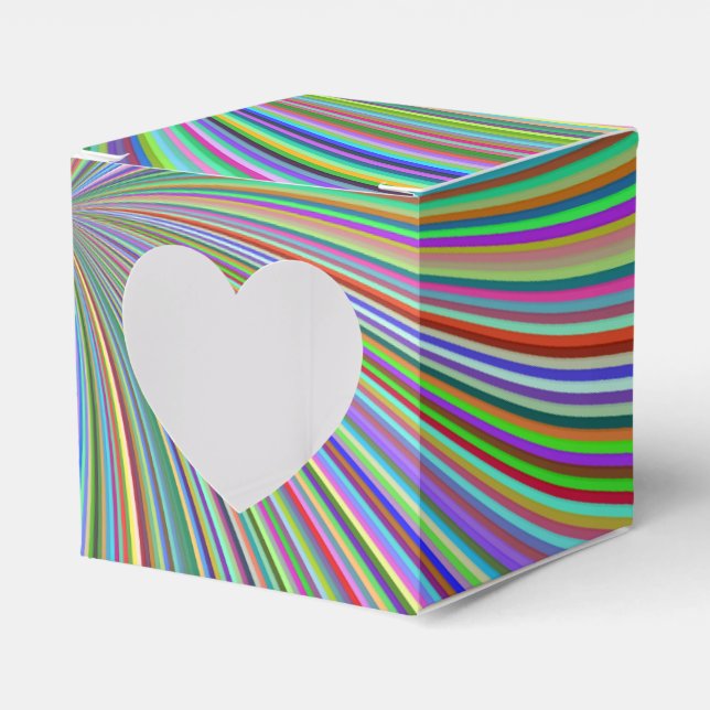 Crayon Box of Colours Optical Illusion Spiral (Front Side)