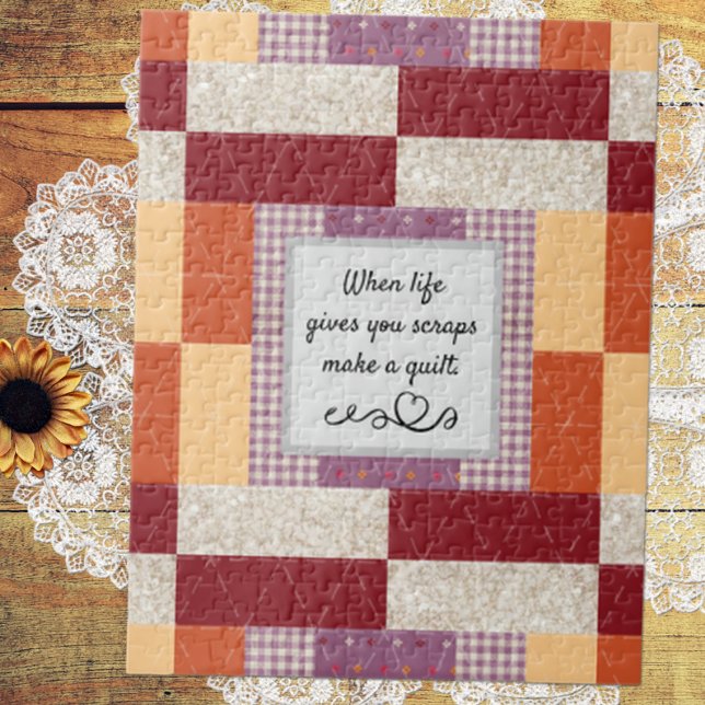 Crayon Box Patchwork Print Jigsaw Puzzle (Creator Uploaded)