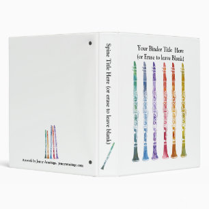 Crayon Clarinets Binder