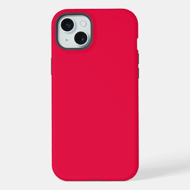 Crayon Color Red iPhone 15 Plus Coque (Verso)