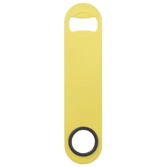 Crayon Color Yellow Bottle Opener ; Choisissez Sty (Devant)
