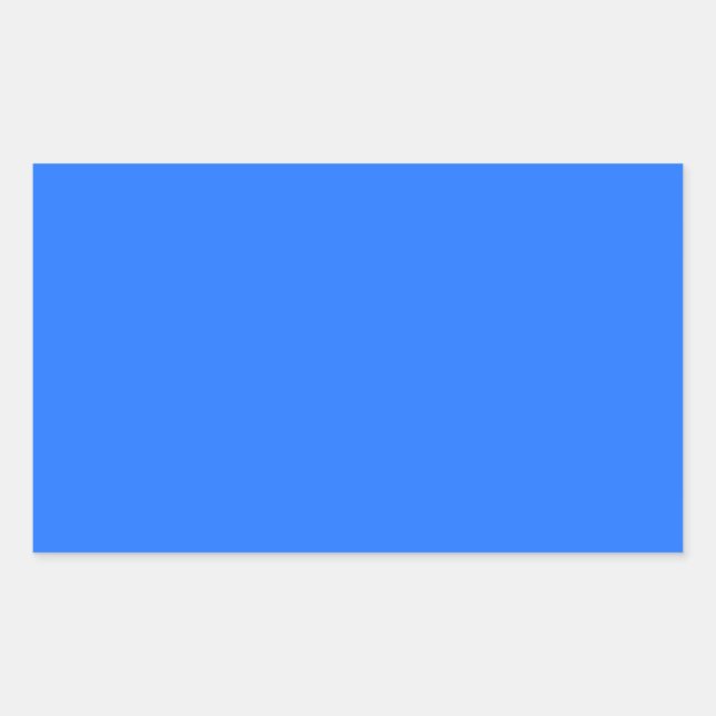 Crayon Colour Blue Stickers, Choose Shape Sticker (Front)