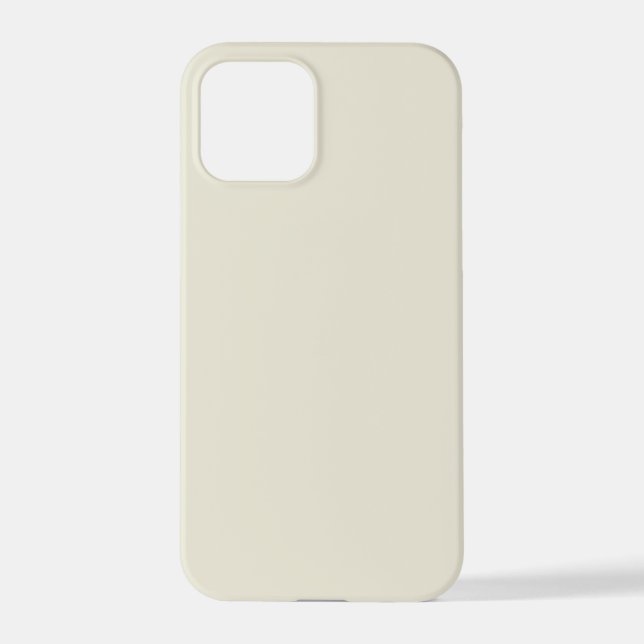Crayon Colour White iPhone 12 Pro Phone Case (Back)