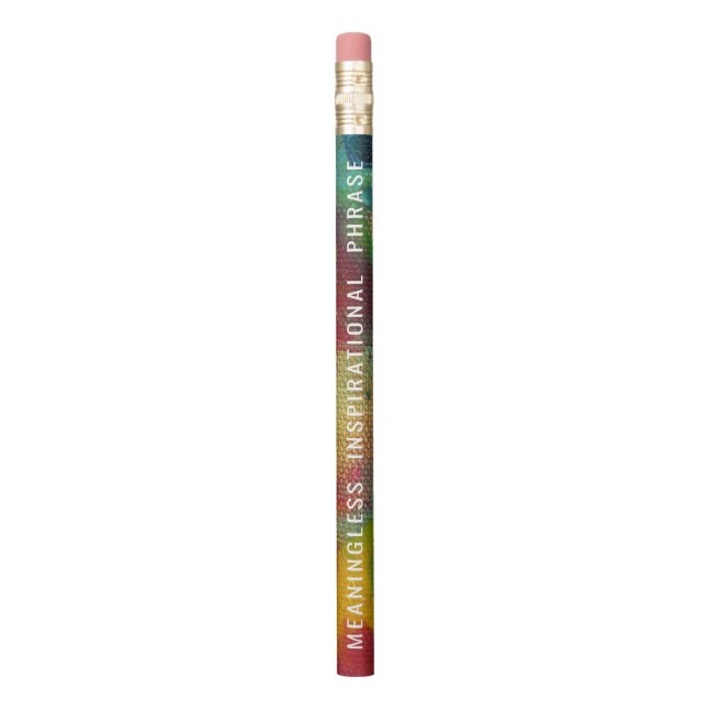 Crayon Expression Inspirationnelle sans signification (Vertical)