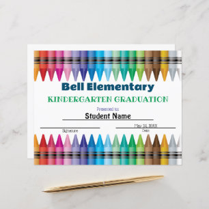 Crayon Graduation Certificate