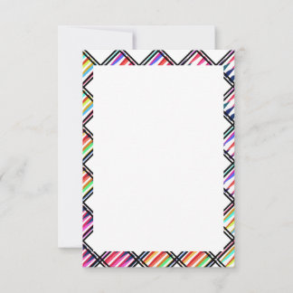 Crayon Jamboree Blank Invitation Template