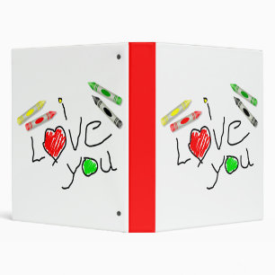 Crayon Love Binder