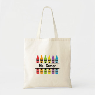 Crayon Nom de l'enseignant Sac fourre-tout commerc