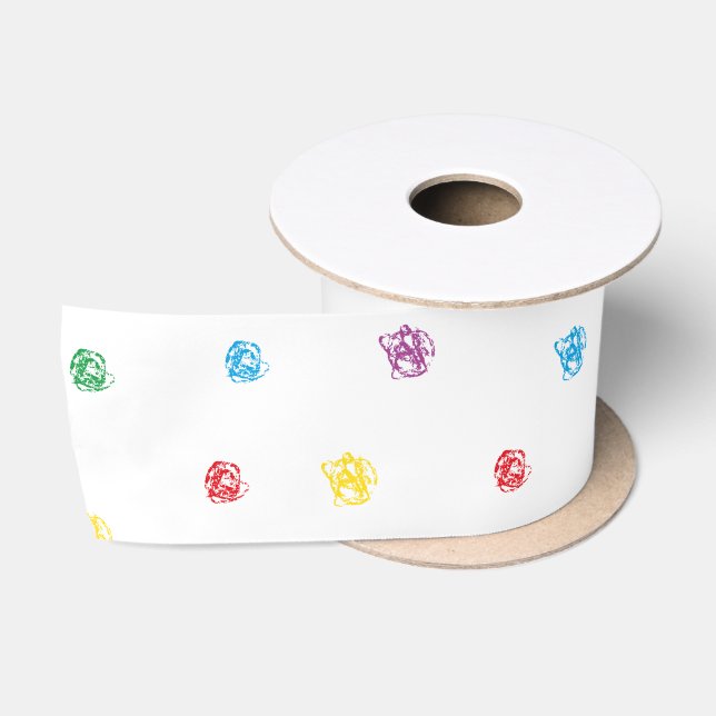 Crayon Satin Ribbon (Spool)