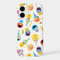 Crayon Sesame Pals Party Pattern