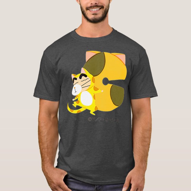 Crayon Shin-chan FUN FUN STUDY A to Z C one T-Shirt (Front)