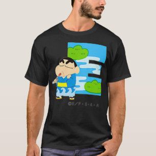 Crayon Shin-chan FUN FUN STUDY A to Z E one T-Shirt