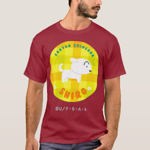 Crayon Shin-chan happyShiro Gingham check T-Shirt