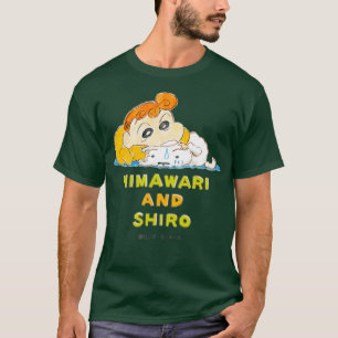 Crayon Shin-chan Himawari Shiro One point T-Shirt