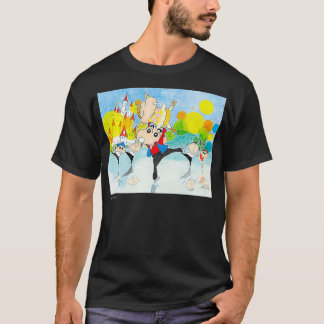 Crayon Shin-chan Ice Skate Premium T-Shirt