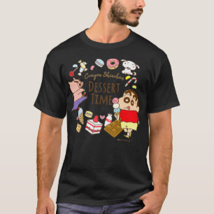 Crayon Shin-chan Shin-chan and ice cream dessert T-Shirt