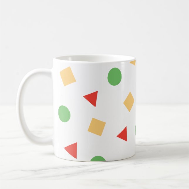 Crayon Shinchan Pyjamas Inspired Colourful Pattern Coffee Mug (Left)