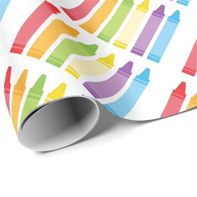 Crayon Wrapping Paper (Roll Corner)