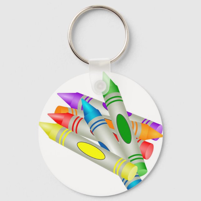 Crayons Keychain (Front)