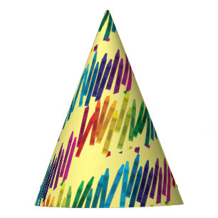 Crayons Kids Birthday Party Art Cute Colourful Par Hat