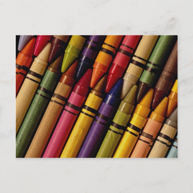 Crayons Postcard (Front)