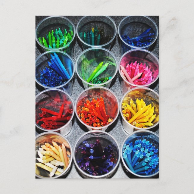 Crayons Postcard (Front)