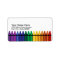 Crayons Return Address Label