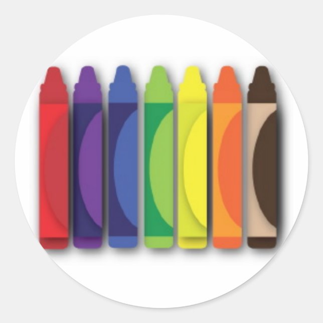 Crayons Stickers (Front)