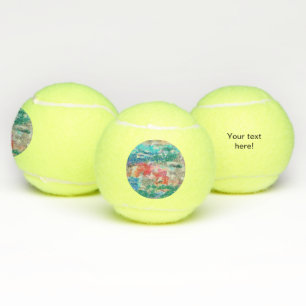 Crayons texture tennis balls