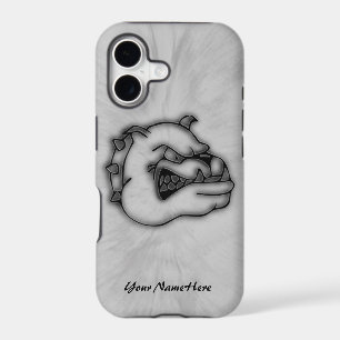 Crazed Bulldog iPhone 5 Case