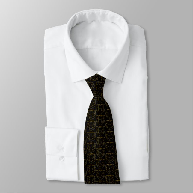Crazy 3x3x3 twisty puzzle tie (Tied)