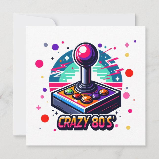 crazy 80s old School Style (Front)