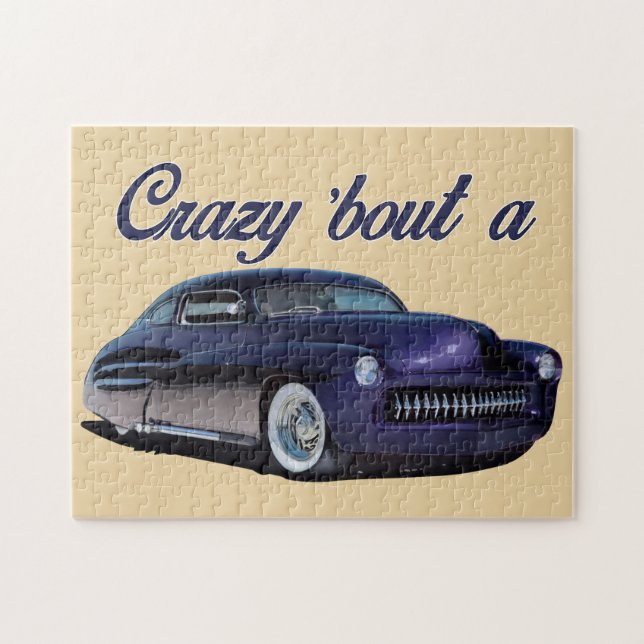 Crazy About A Car Jigsaw Puzzle (Horizontal)