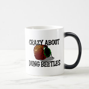 Crazy About Dung Beetles Magic Mug